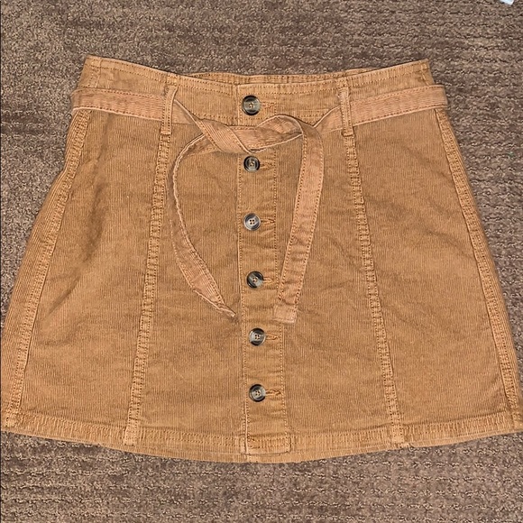 American Eagle Outfitters Dresses & Skirts - American Eagle Button Down Corduroy Skirt